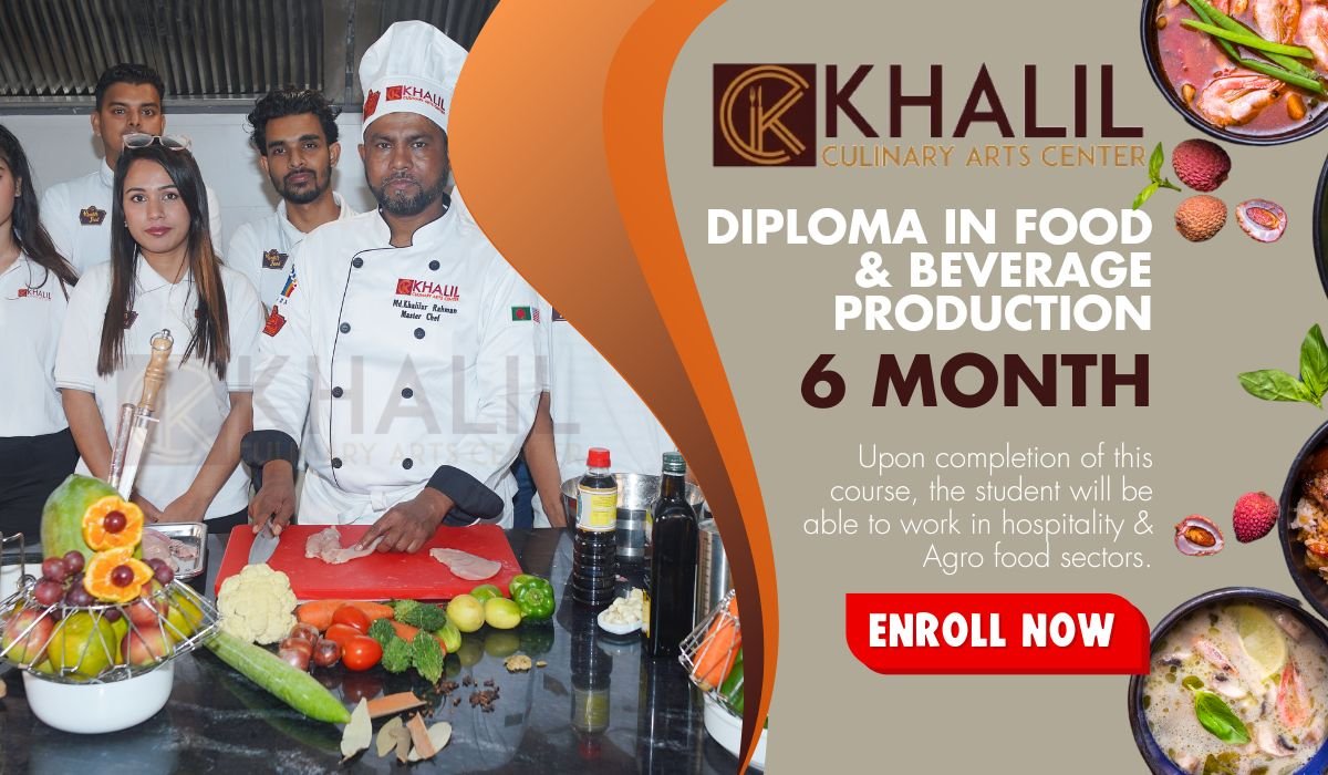 Diploma in Food & Beverage Production-6M
