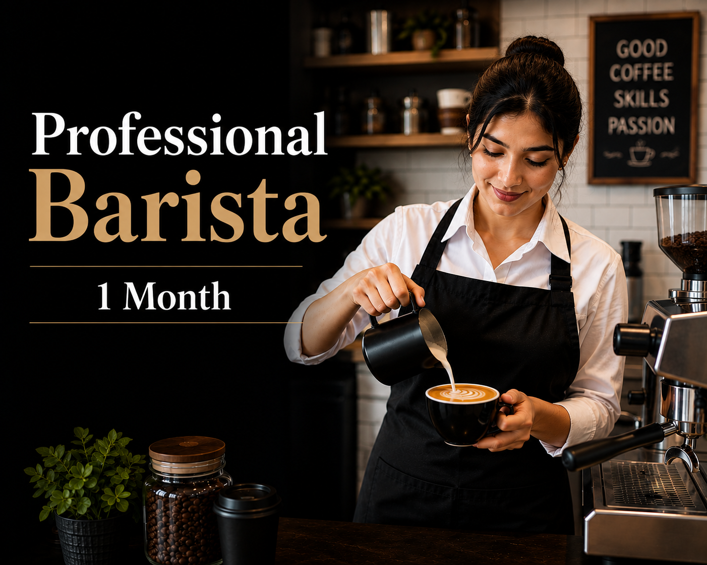 barista 1 month